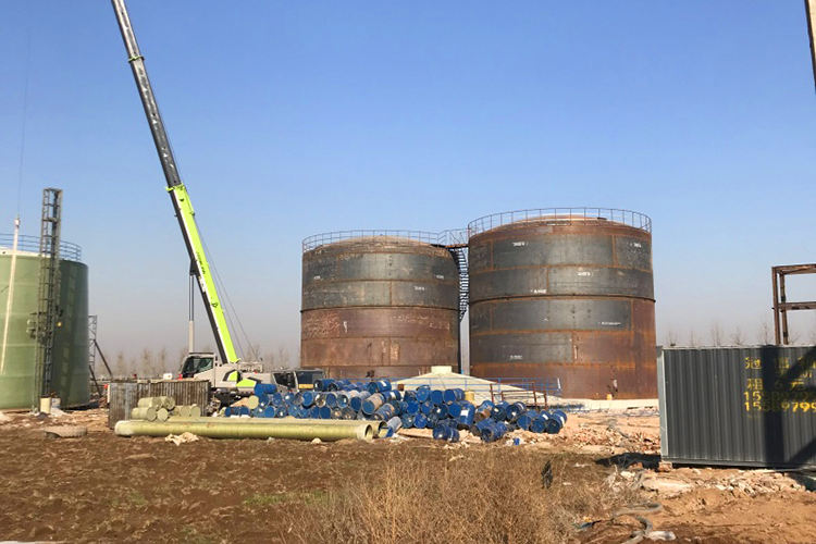 重庆大同120吨油罐工程图片展示
