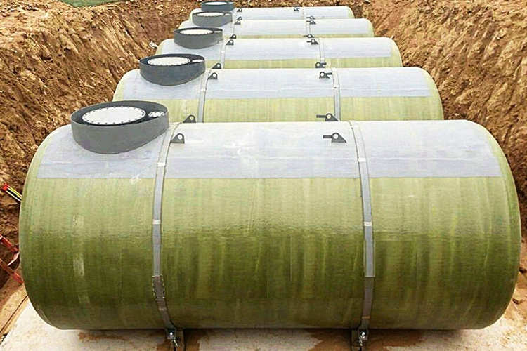 重庆10吨双层油罐特点图片展示